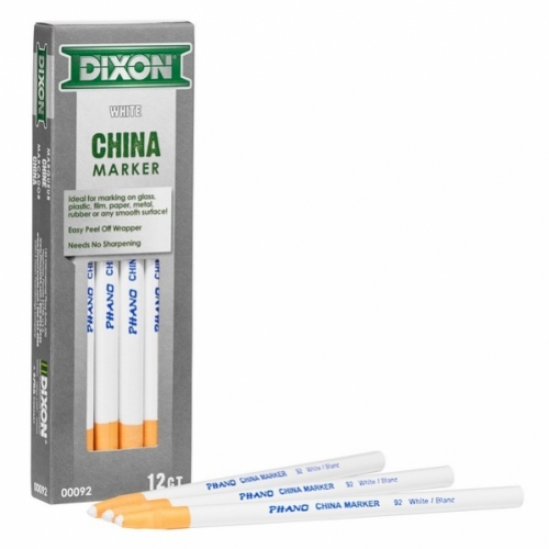 Matite autoaffilanti Dixon China Markers per la marcatura di tessuti e pelle
